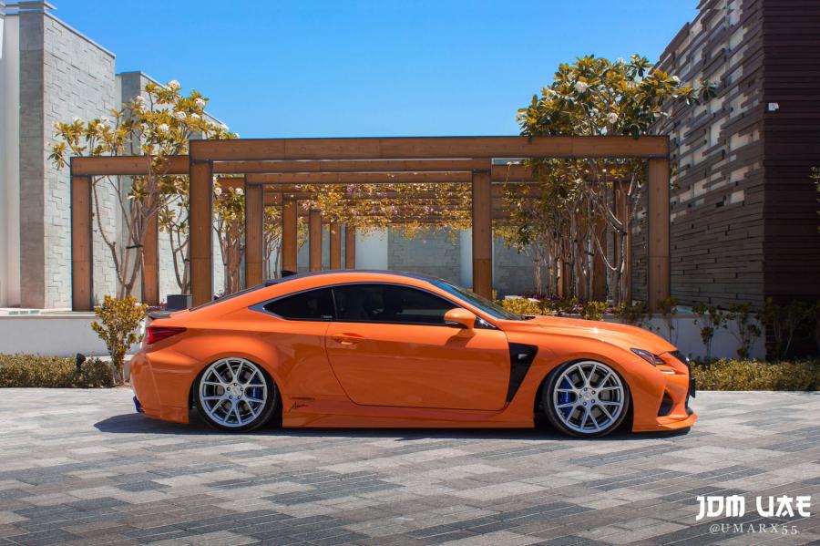  Lexus RC F on Vossen Wheels (VFS6) 2017 года  (фото 14 из 15)